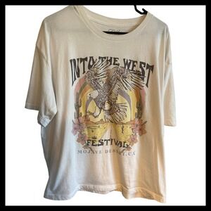 Cold Crush Festival Graphic T Shirt Eagle Cactus XL